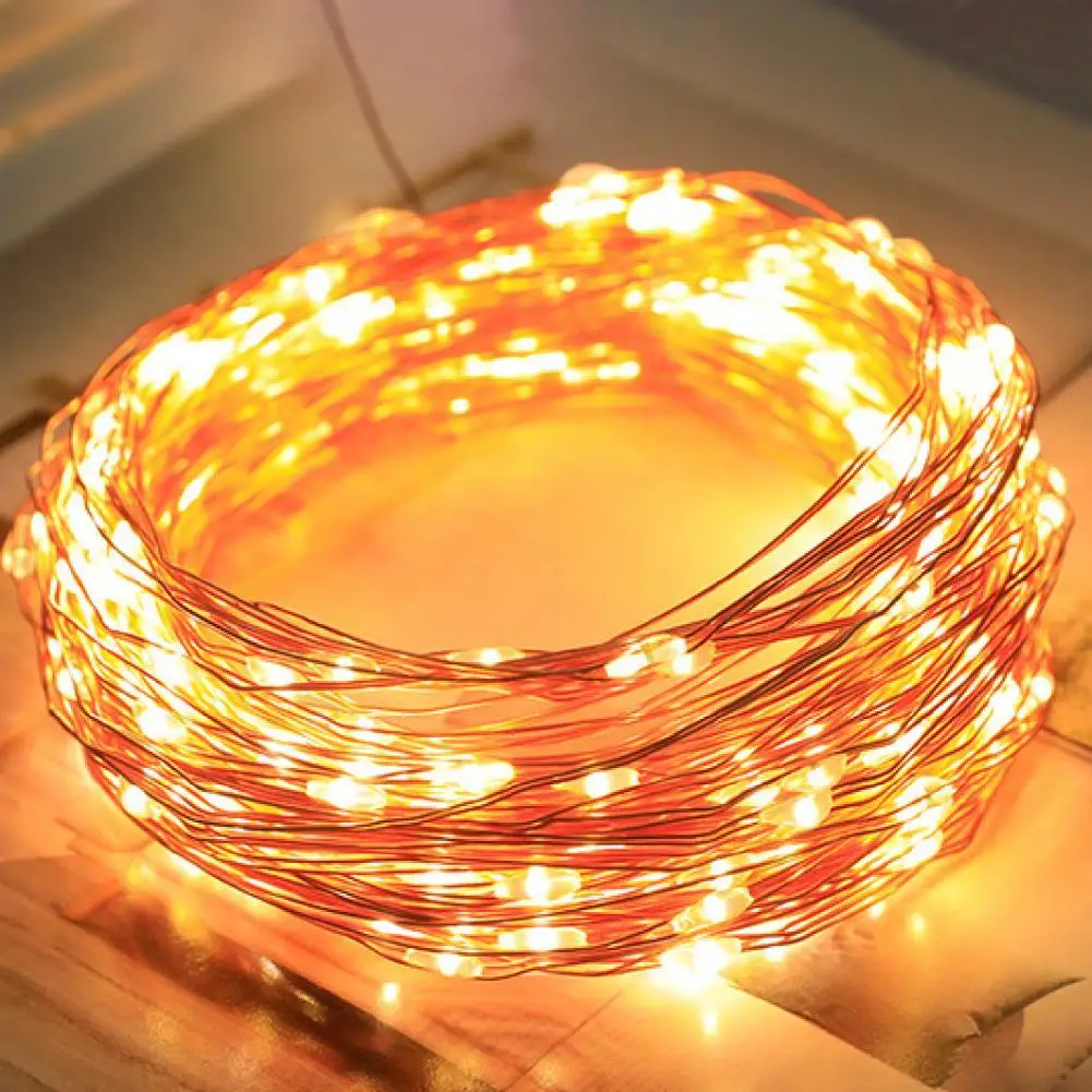 

7m 8 Modes High-quality Romantic LED String Lights Long LED Fairy Lights Attractive for Lawn