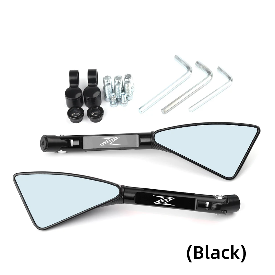 Universal Motorcycle Mirror Side Rearview for Kawasaki Z900 Z1000 Z800 Z750 Z650 Z300 Z250 Z125 | Mirrors &amp Accessories