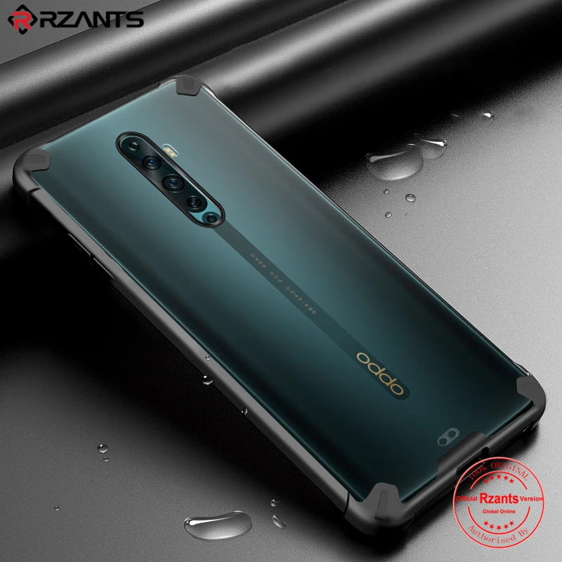 

Rzants For OPPO Reno 2F Hard Case Starshine Through black Silica Gel Matte Anti-fingerprint Slim Thin Cover Phone Casing
