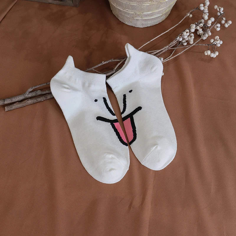 

Fashion Women's Socks Long Cotton Socks Korean Style Men's and Women's Autumn and Winter Warm-Keeping Socks Cartoon Socks