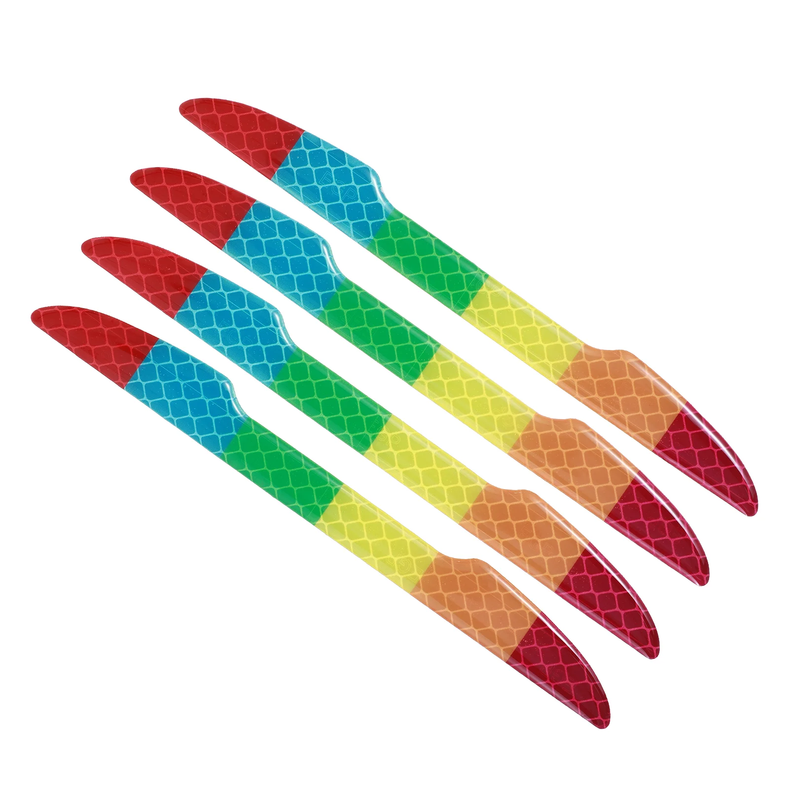 

4 шт., светоотражающие наклейки на автомобиль