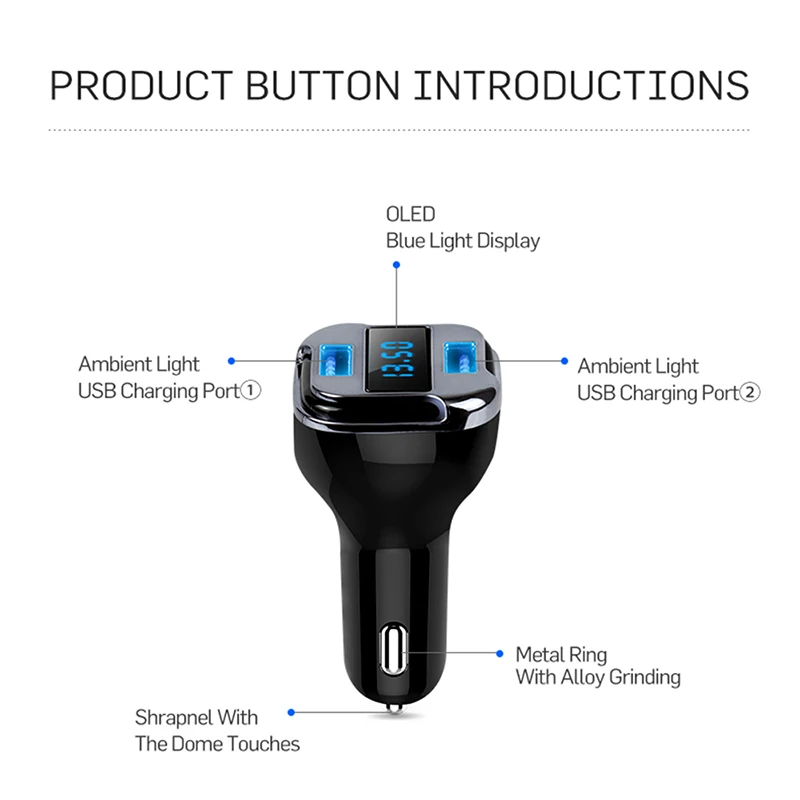 Недорогое автомобильное зарядное устройство E5 автомобильный GPS трекер