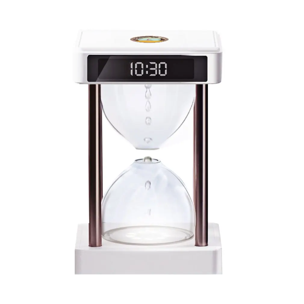 

Anti Gravity Floating Levitating Water Drops Time Lamp Time Hourglass Fountain Lamp Hydra Lamp Desk Decoration