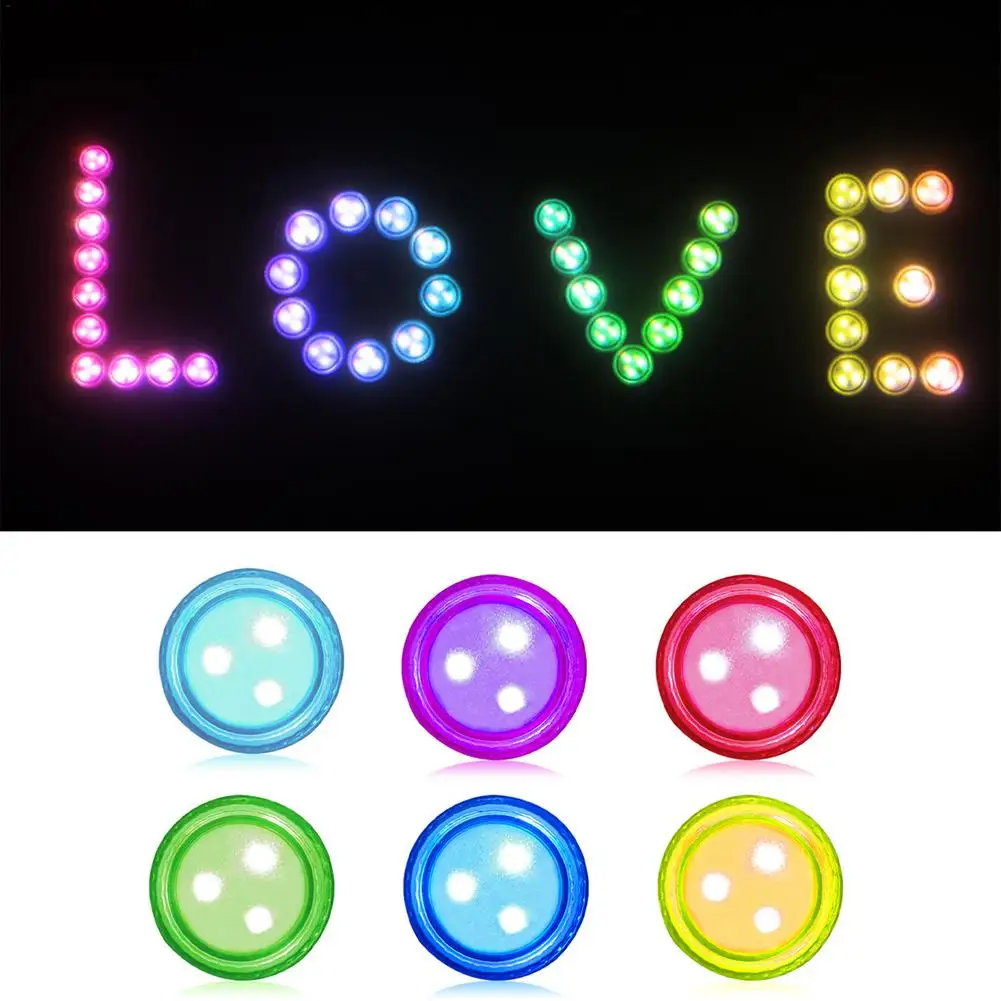 

RGB-подсветка для бассейна, водонепроницаемая, 3 светодиода