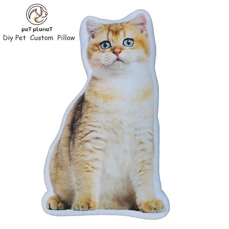 Pet Souvenir Photo Custom DIY Plush Toy Cat Mat Dog Pillow | Дом и сад