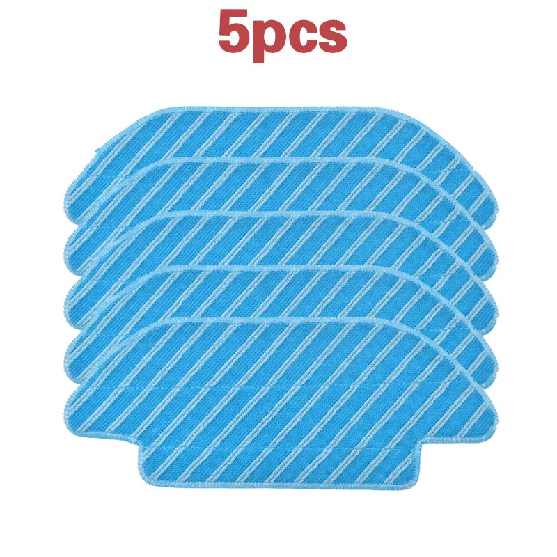 

New 5/10 Pcs Fabric Mop Inserts for Conga 4090 Series Robot Vacuum Cleaner Accessories Fabric Mop Insert Kit