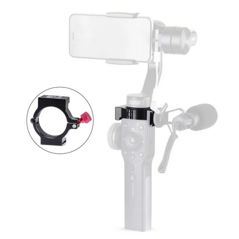 Стабилизатор для мобильного телефона Zhiyun Smooth4 заполняющий свет микрофон
