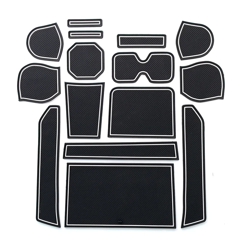 

Коврик smabee с прорезями для ворот и чашек, Противоскользящий коврик для SUZUKI IGNIS, аксессуары для интерьера, Нескользящие коврики с прорезями для дверей, резиновые подставки