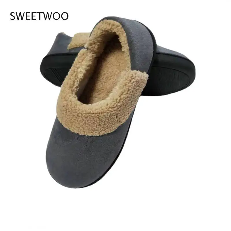 Зимние/Осенние тапочки для влюбленных Уютная теплая уличная домашняя обувь