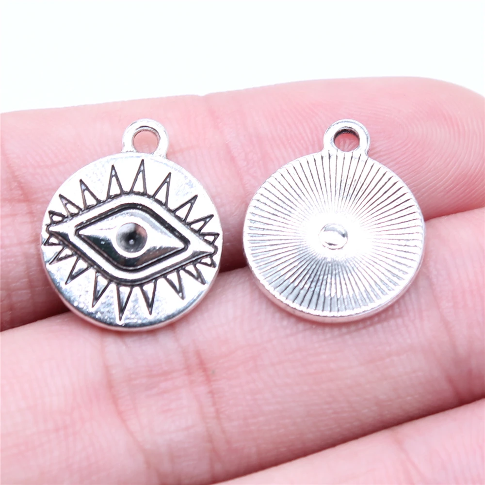 

Sejuani Pendants and necklaces 20pcs 19x16mm Eye Charms