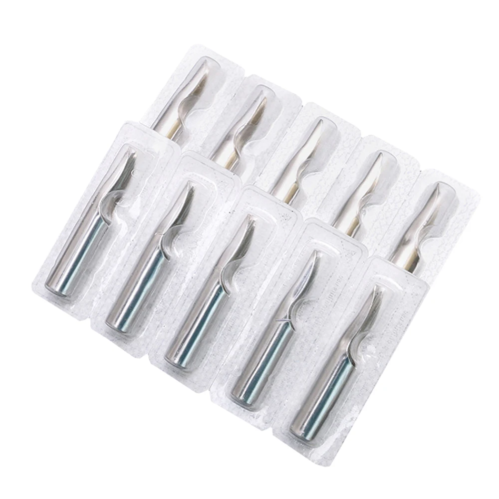 10 шт. насадки для тату машинки из нержавеющей стали|Типсы тату-машинок| |