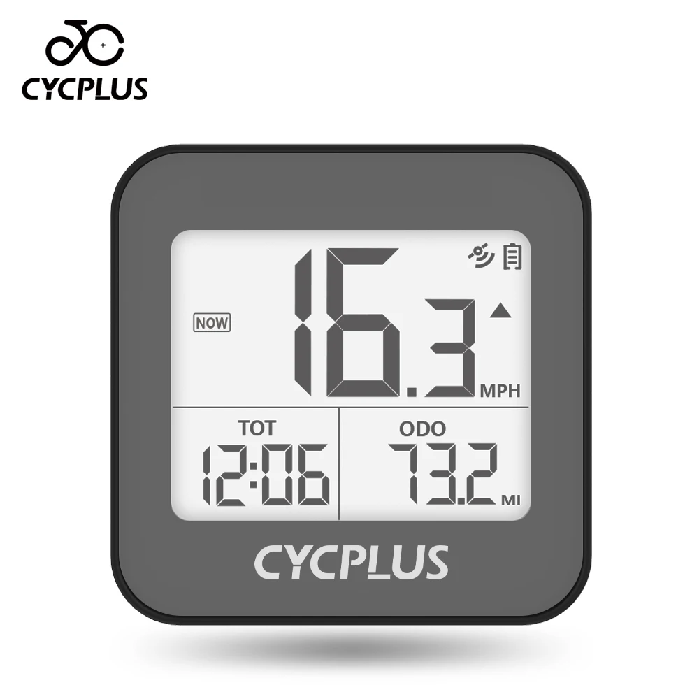 Велосипедный компьютер CYCPLUS беспроводной секундомер GPS водонепроницаемость IPX6