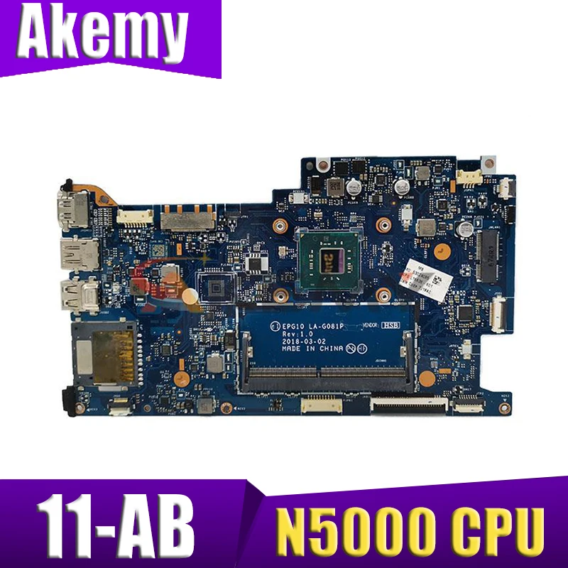 

Материнская плата Akemy для ноутбука HP X360 Convertible 11-AB