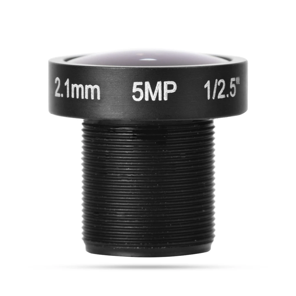 Широкоугольный объектив для камеры видеонаблюдения 2 1 мм 150 градусов Новая плата