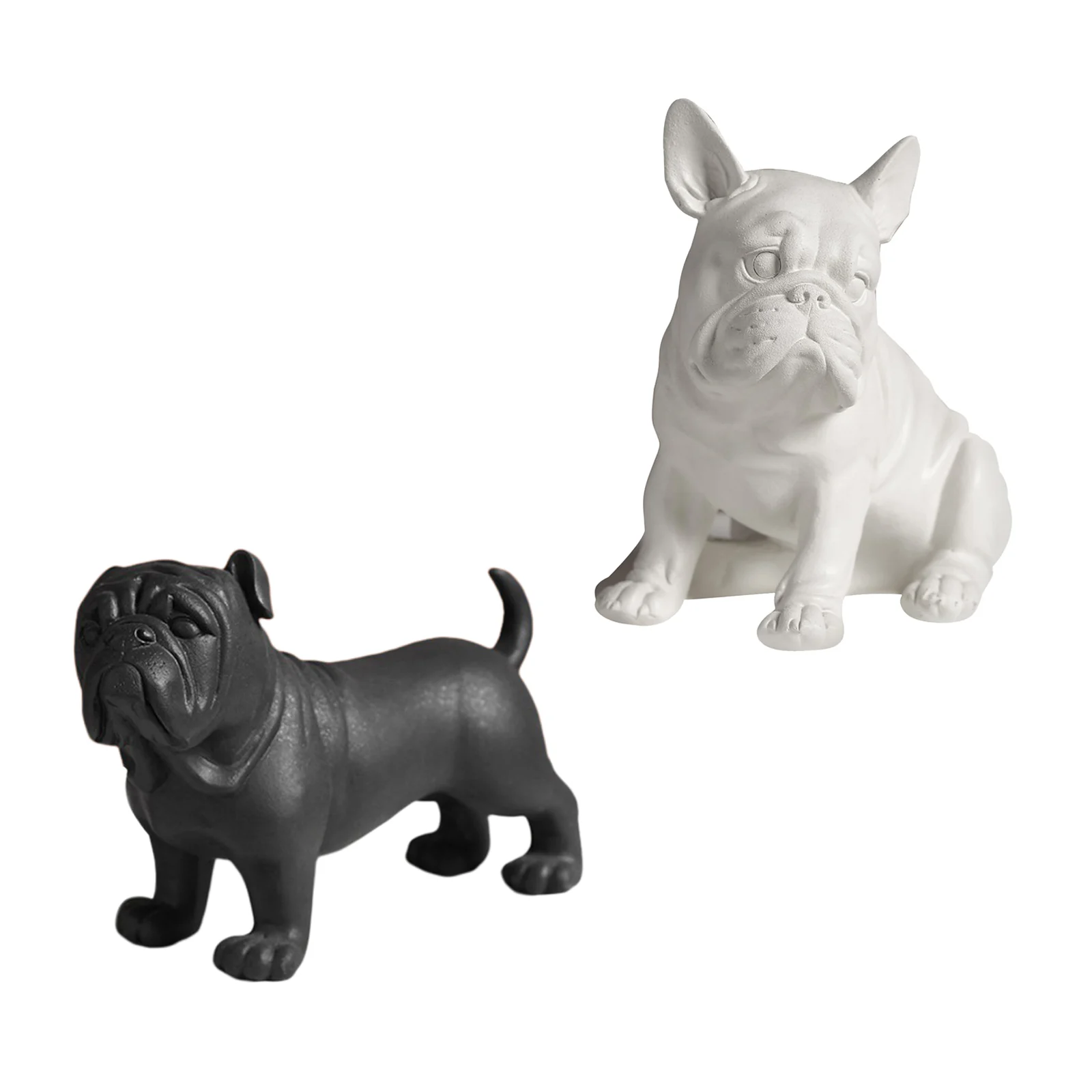 

Simulation Dog Statue Home Decor Crafts Ornament Figurine Desk Sculpture