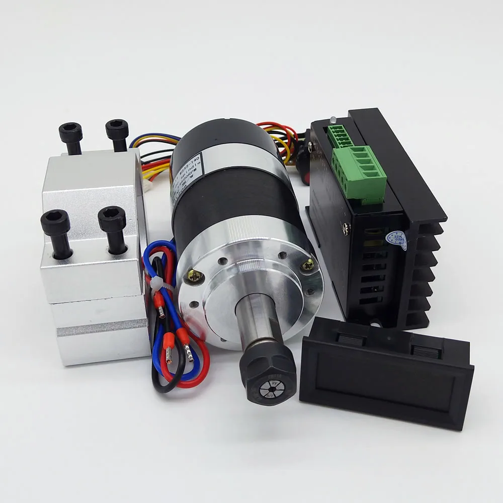 ICROATO WS55 140 бесщеточный 300 Вт шпиндель высокой Скорость 0.3KW воздушно охлаждения