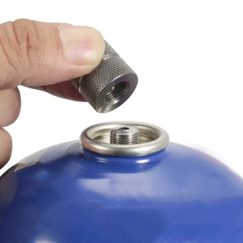 Адаптер для заправки газовой плиты кемпинга канистра с бутаном распродажа