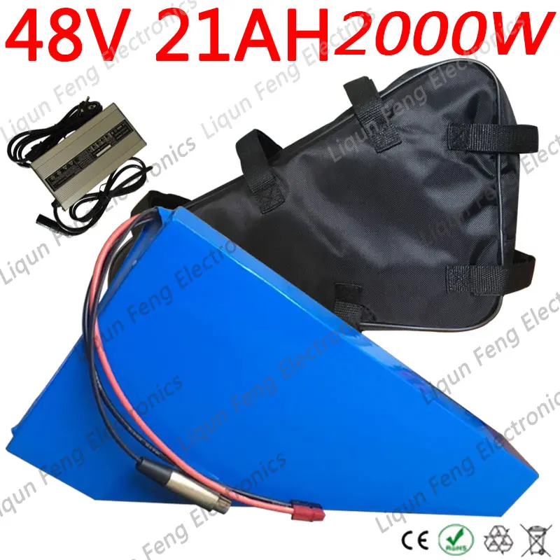 Аккумулятор для электрического велосипеда Great Triangle 48 В 20 А · ч литий ионный