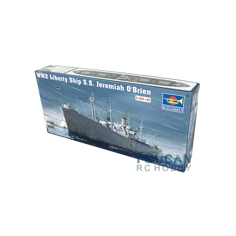 

US Stock Trumpeter 1/350 05301 Liberty Ship SS Jeremiah O'Brien Kit DIY Static Model TH05380-SMT5