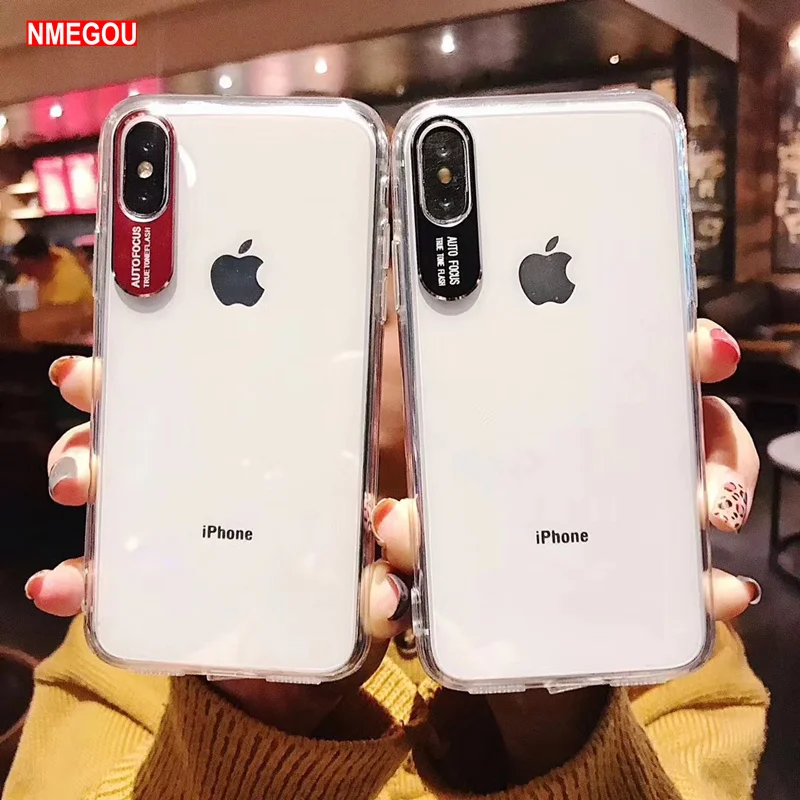 Прозрачный чехол из ТПУ для Apple IPhone 7 8 Plus XR XS MAX 10X6 S 6 s Xsmax I|Бамперы| |