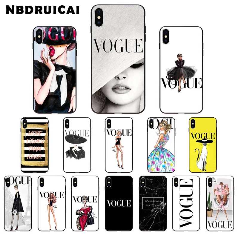 NBDRUICAI совершенно новый больше проблем чем Vogue DIY рисунок чехол для телефона iPhone 11