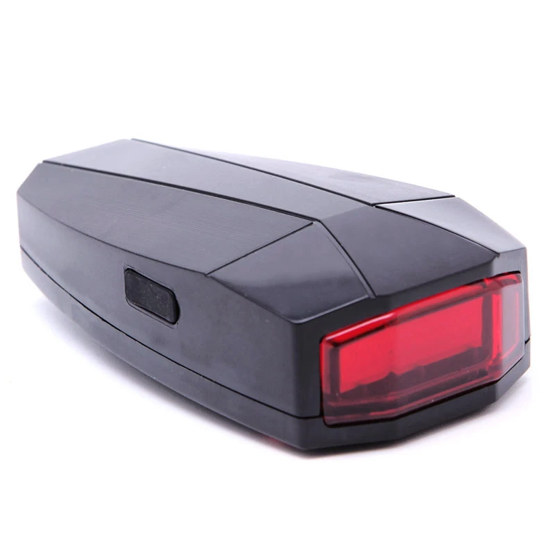 4 In 1 Anti-theft Bicycle Security Alarm Wireless Remote Control Alerter Taillights Lock Warner Waterproof Bike Lamp Accessorie