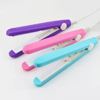 a mini hair iron corrugated plate waved clip fluffy corn whisker splint electric curling iron curl modelling tools