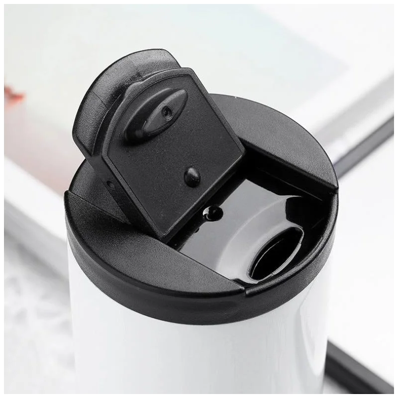 Дорожная кофейная кружка 500 мл чашка для воды утолщенный термос кружки