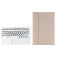 tablet casekeyboard for lenovo m10 plus 10 3 inch flip leather case tablet stand with bluetooth keyboard