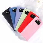 Мягкий матовый чехол-накладка для Xiaomi mi Poco X3 M2 C3, тонкий противоударный чехол из жидкого силикона для Xiomi Poco X3 NFC