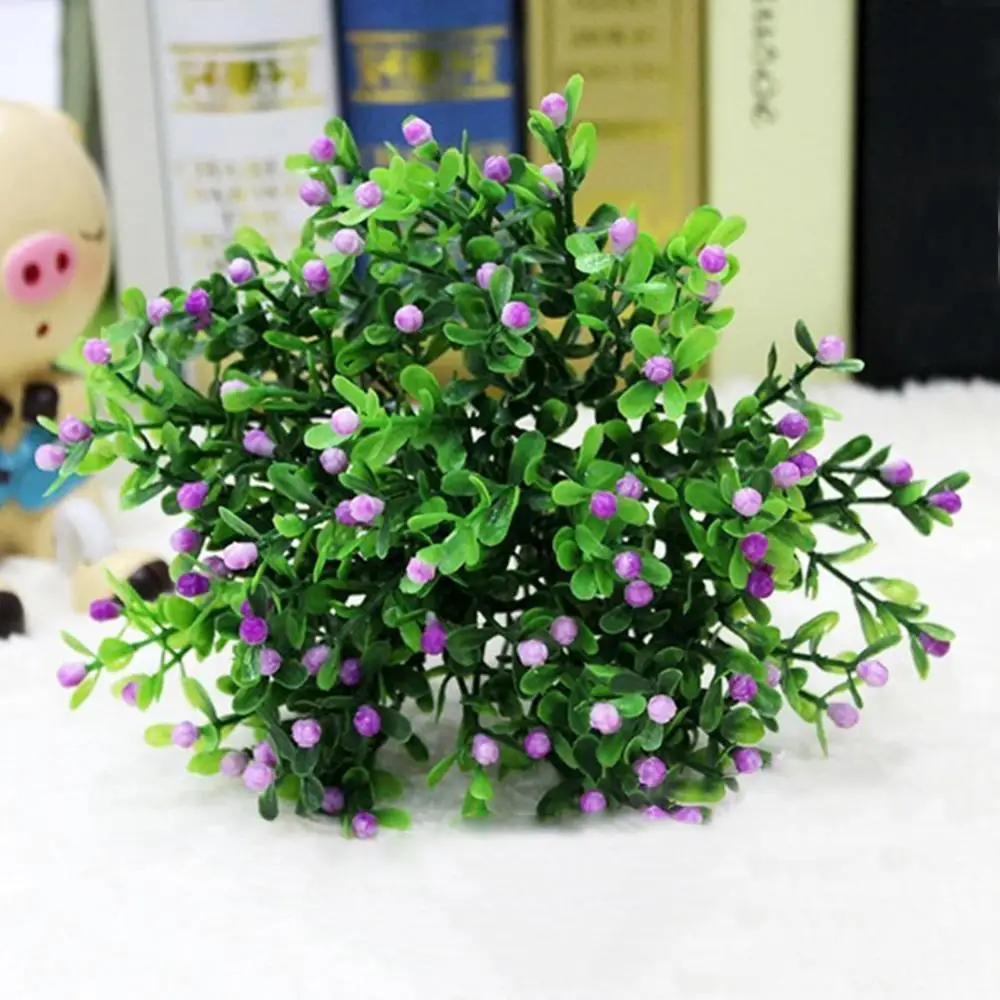 

1Pcs 15 Heads Artificial Flowers Plant for Home Wedding Party Decoration Fake Plants Festive Supplies Vase Potted Furnishings