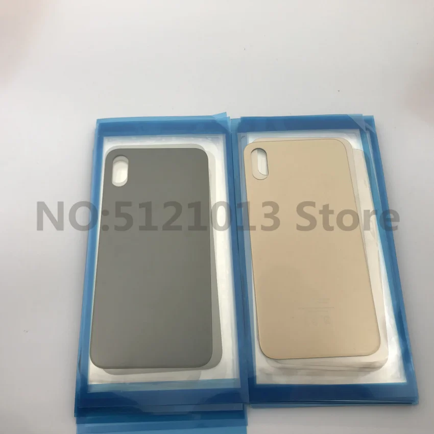 Original Housing For Apple iPhone10 X XR XS MAX Back Glass Battery Cover Rear Door Housing Case for iphone X Black Glass Cover