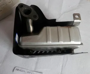 EY15 глушитель выхлопных газов и крышка для Робин SUBARU EY-15 4 тактный 3.5HP 143CC отводящая выпускная металлический корпус сборка глушителя Бесплатная доставка