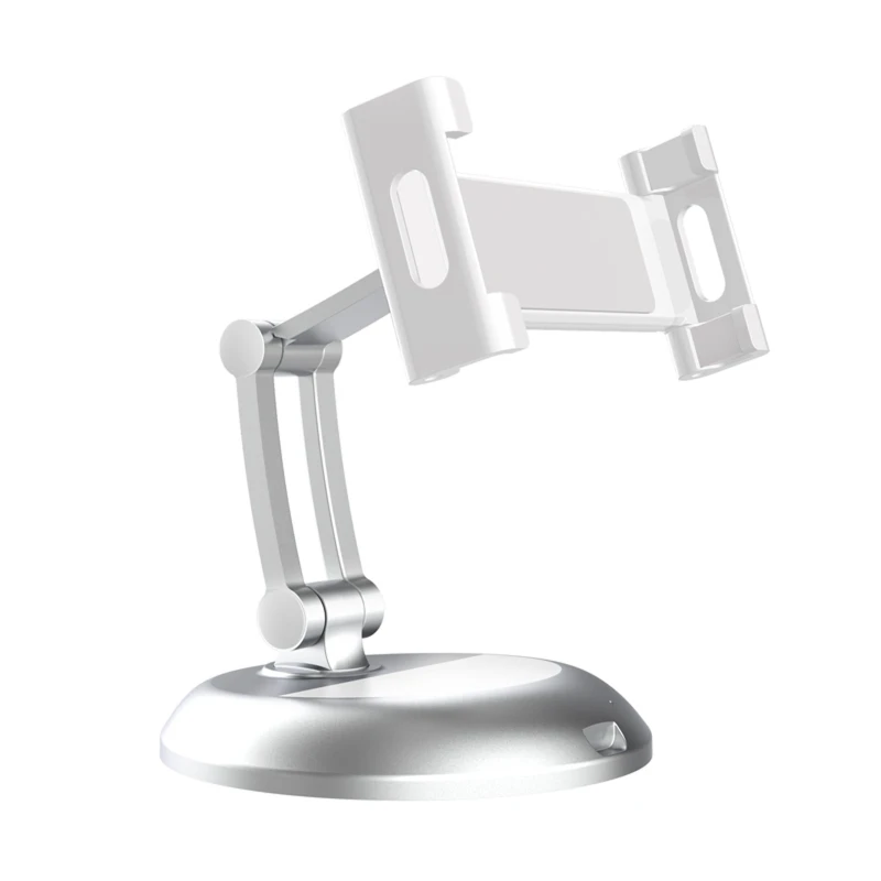 

Universal 360 Swivel Adjustable Angle Kitchen Office Desktop Desk Mount Stand Holder for 5-13" Cellphone Tablet PC