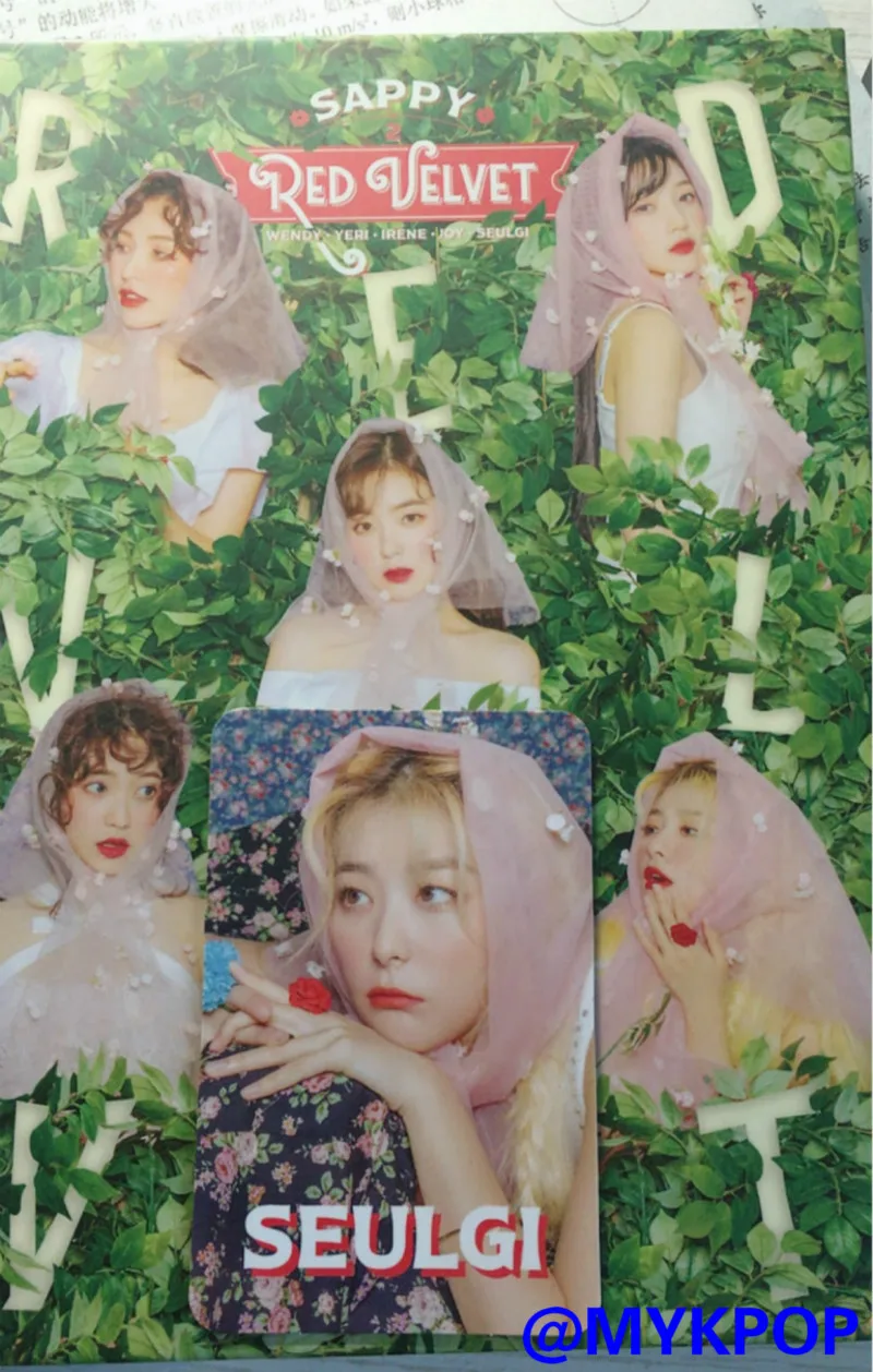 [MYKPOP]~ Официальный~ Красный бархат: SAPPY альбом, CD-DVD-SA19081111