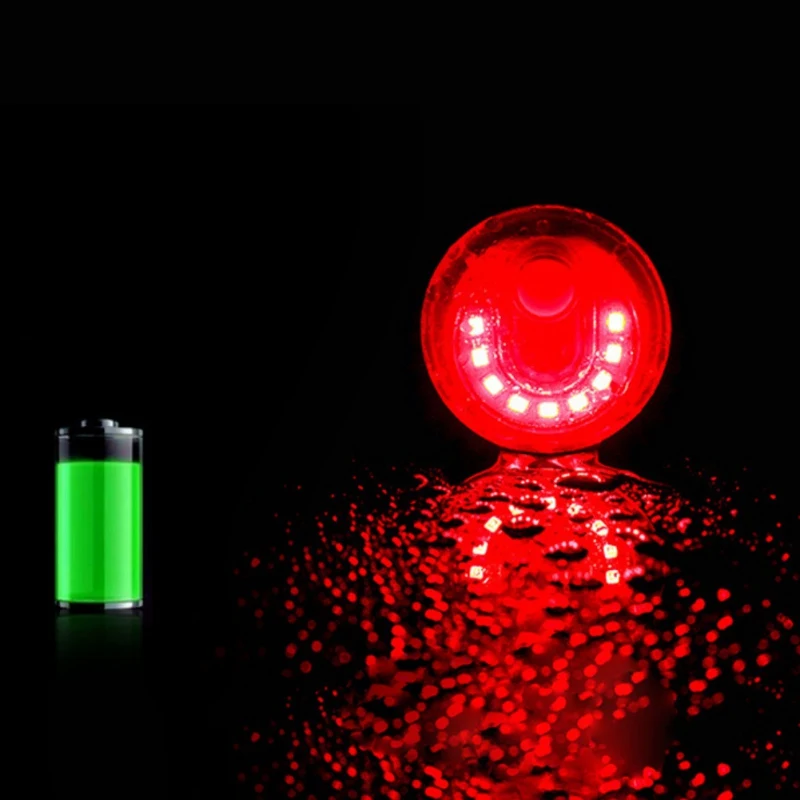 

USB Charging LED Cycling Taillight Bicycle Flashlight Waterproof MTB Bike Safety Warning Lamp Rear Light Bicycle Accessories w