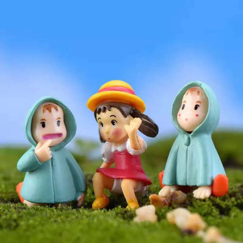 Микро ландшафтное украшение резиновый дождевик xiaomei для животных и кошек