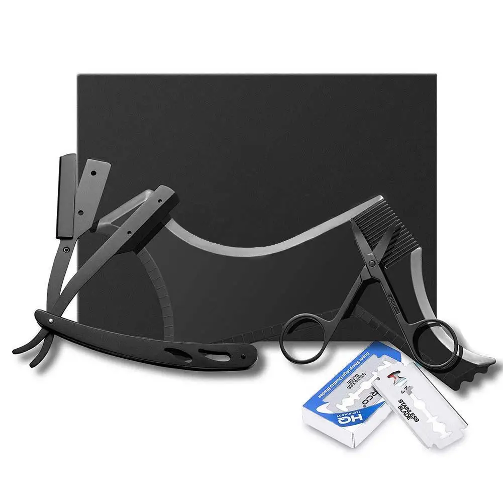 Мужской набор для ухода за бородой бритвенный бритва бритья безопасная