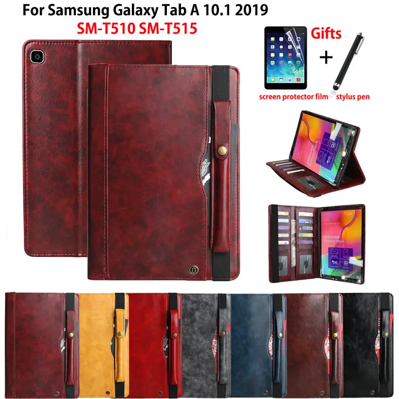 Флип чехол для Samsung Galaxy Tab A 10 1 2019 T510 T515|Чехлы планшетов и электронных книг| |