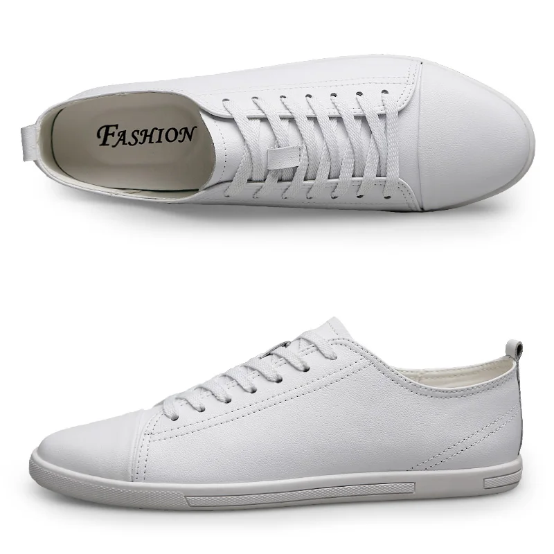 ALCUBIEREE Spring Breathable Mens Casual Shoes Lightweight Skateboarding for Male Fashion Lace-up Sneakers Flat Footwear |