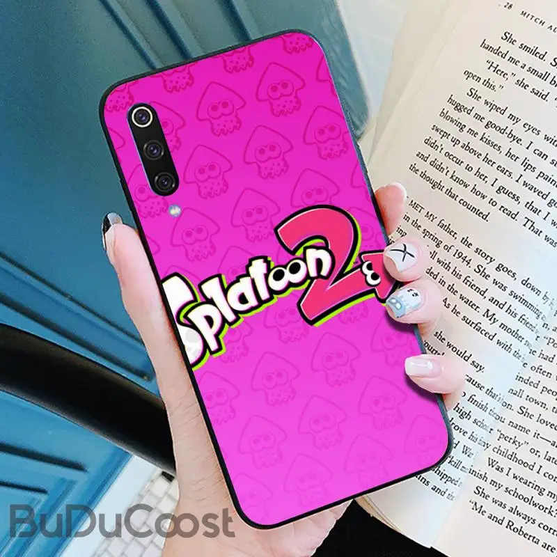 

Hrmes splatoon 2 Gun machine game Phone Case For Xiaomi Mi 9 9T CC9 CC9E 8 SE Pro A2 Lite 6X 5 A3 A1 Max Mix 2 3