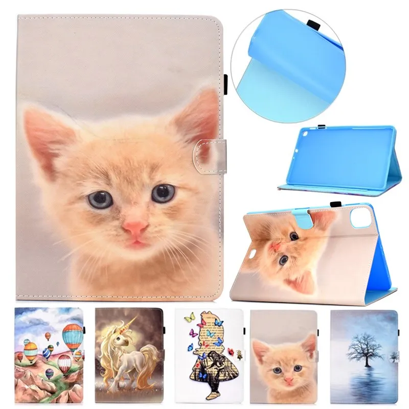 

Funda for Lenovo Tab M10 HD TB-X306X TB-X306F Tablet Painted Folding Cover for Funda Lenovo Tab M10 HD 2 2nd Gen Case 10.1 inch