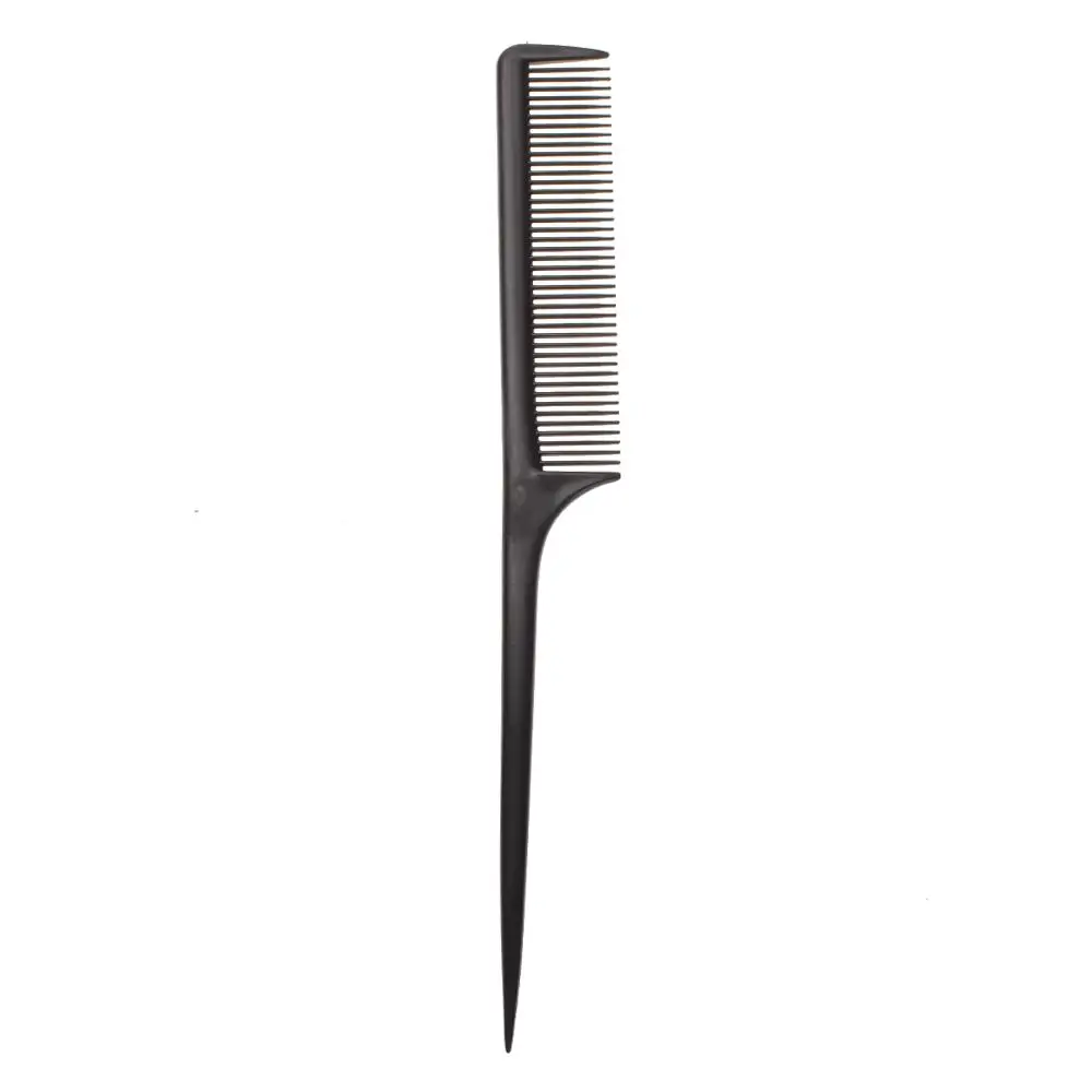 

Black Anti-Static Hairdressing Combs Straight Hair Comb Hair Styling Tool Professional Hairdressing Comb Tip-tail Comb