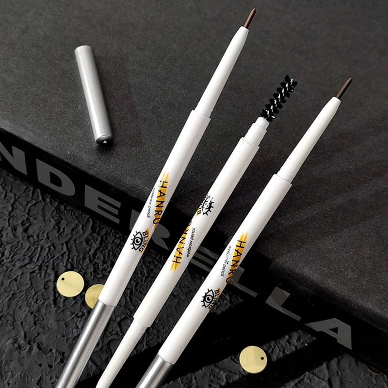 

Double-Headed Eyebrow Pencil, Ultra-Fine Waterproof, Sweat-Proof, Long-Lasting, No Makeup, Clear Roots, Beginners.