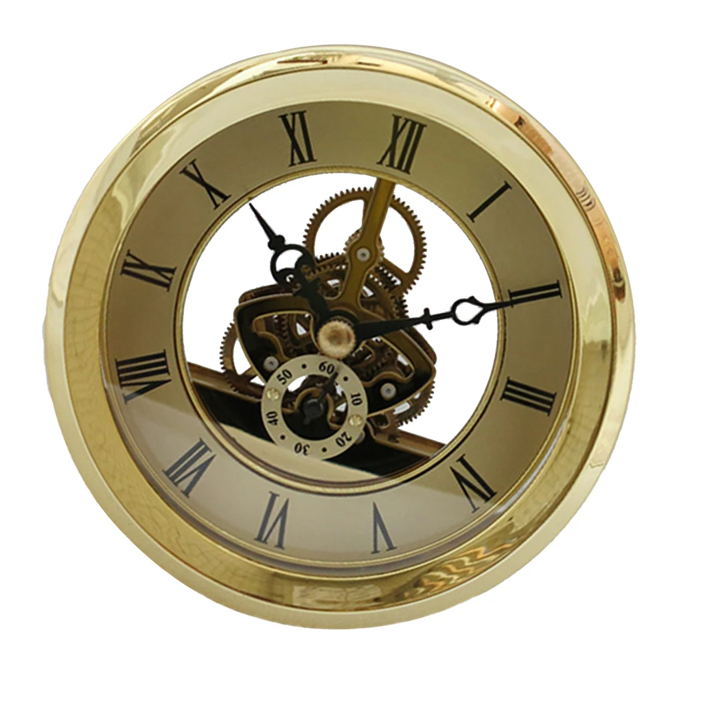 Novelty Quartz Movement 103mm Clock Insert Fit Diameter 3.58 Inch/91 mm Hole