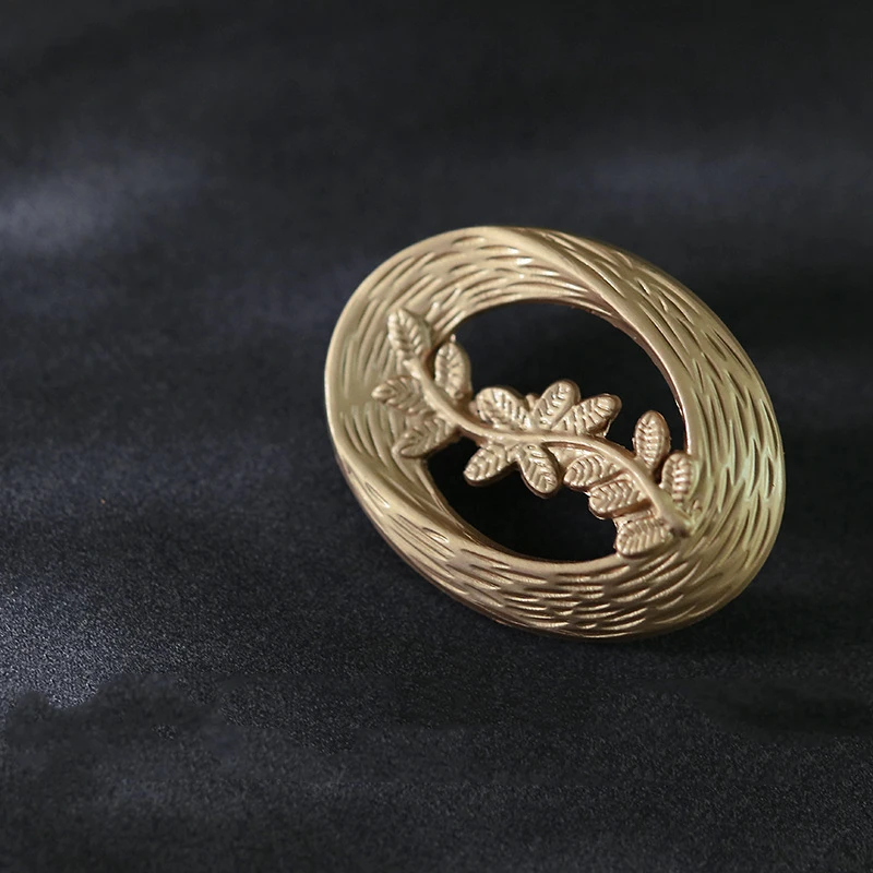 10 шт./лот горячая Распродажа металлические пуговицы Ellipse для одежды винтажные