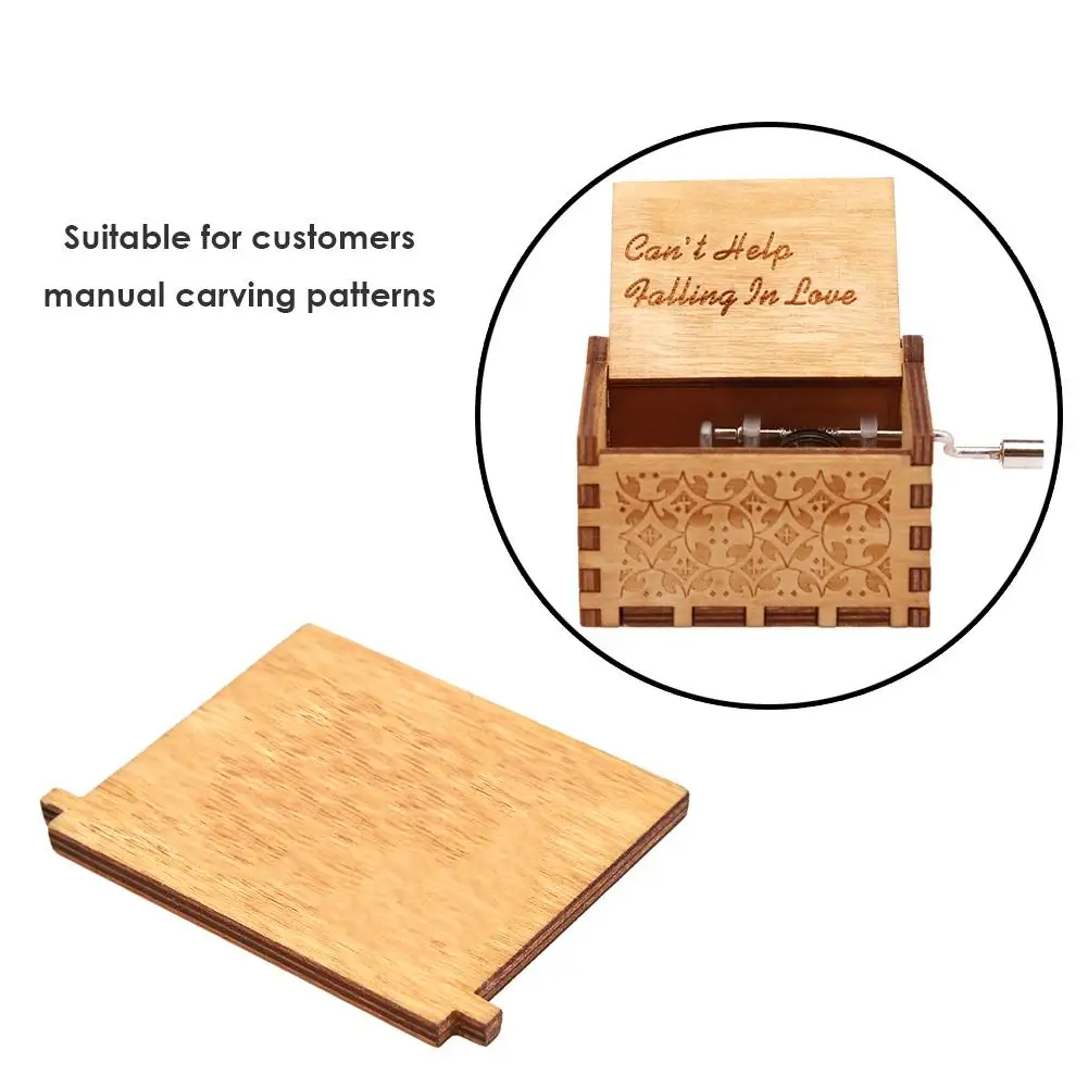 Деревянная ретро доска не может помочь влюбиться аксессуары для музыкальной