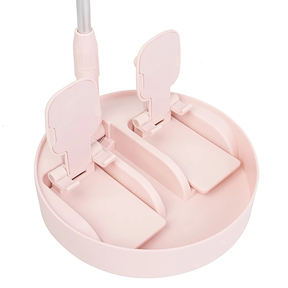 Кольцевая лампа с держателем для телефона подсветкой зеркала макияжа | Освещение