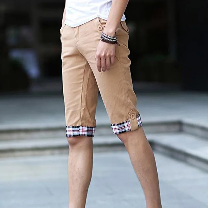 Человек Шорты 2021 новый летний Для мужчин прямые шорты из джинсовой ткани доска