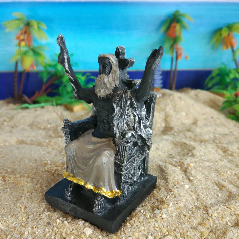 Голова двенадцати богов Древней Греции третье поколение королей Зевс резиновые